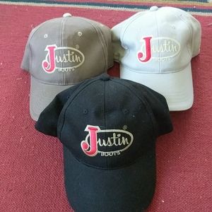 *Read Discription* Justin Boots Hats